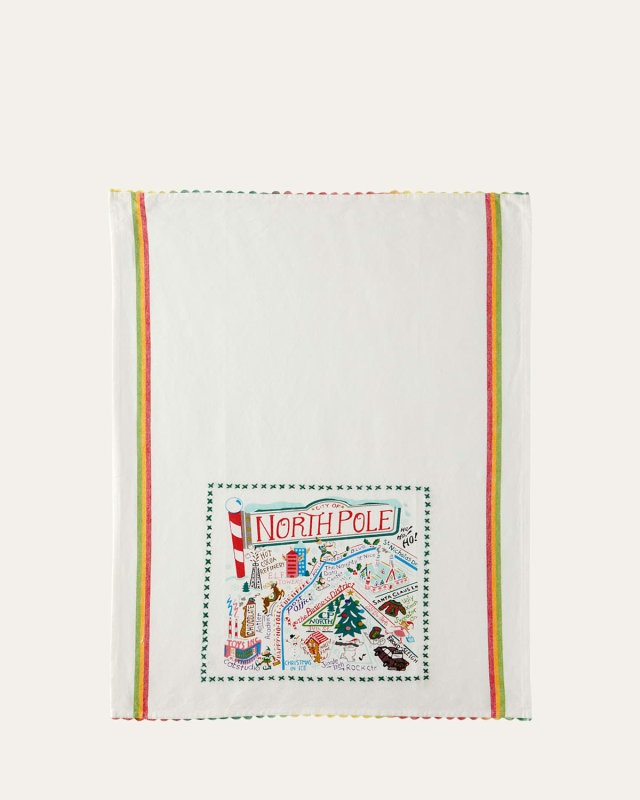 New North Pole Dish Towel